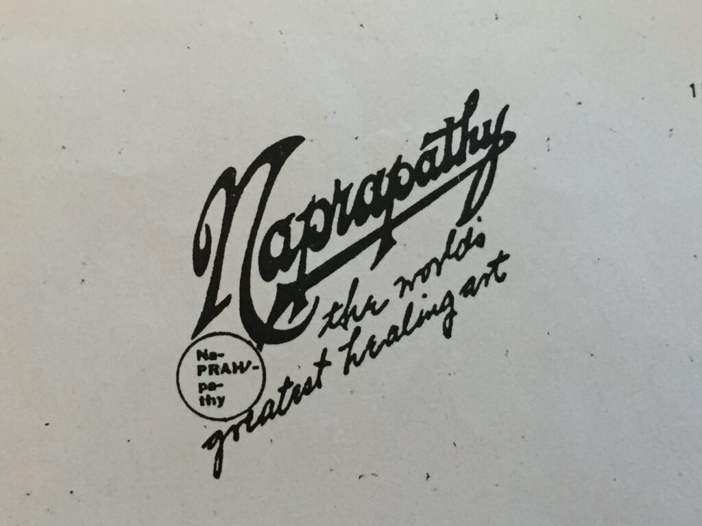 Naprapathy-The world's greatest healing art